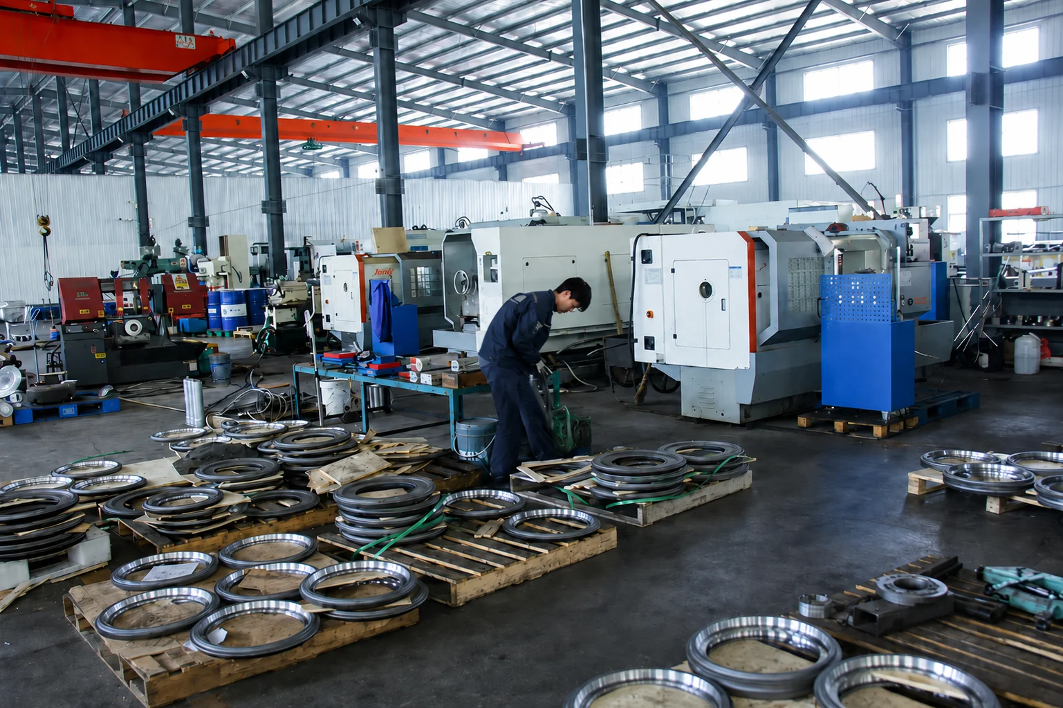 UET CNC machining workshop